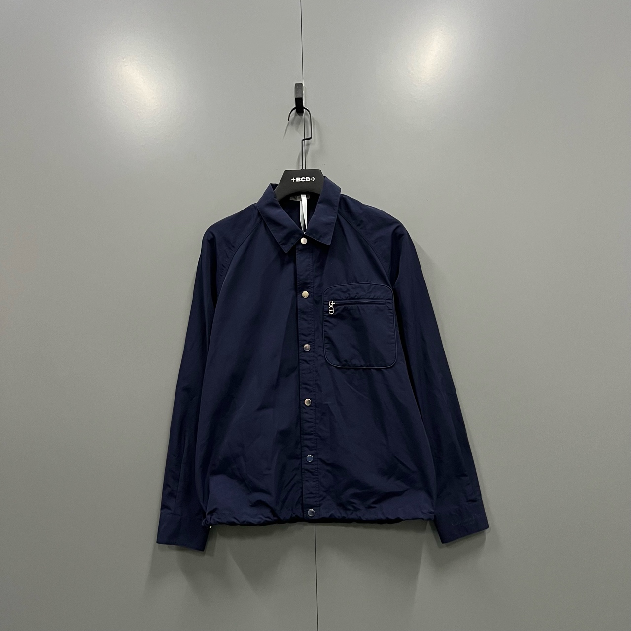 95新 DIOR/迪奥 （bb）126 纯色单排扣长袖衬衫 46码