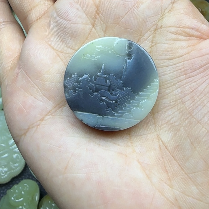 和田玉（子料）未镶嵌颈饰