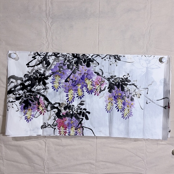 国画国画花鸟画三尺100/50