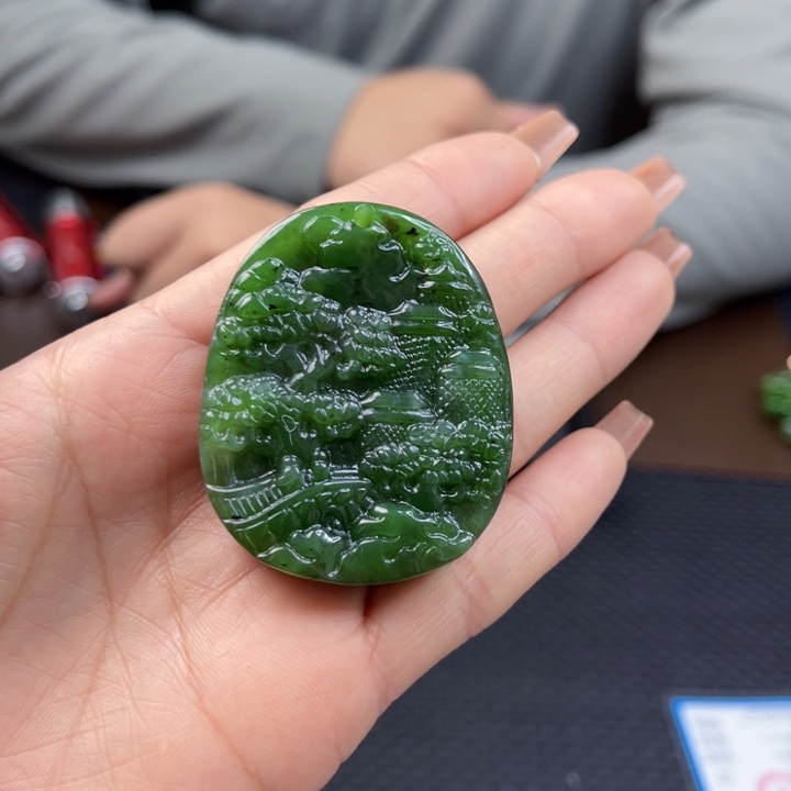 【闪购商品】和田玉（碧玉）颈饰未镶嵌