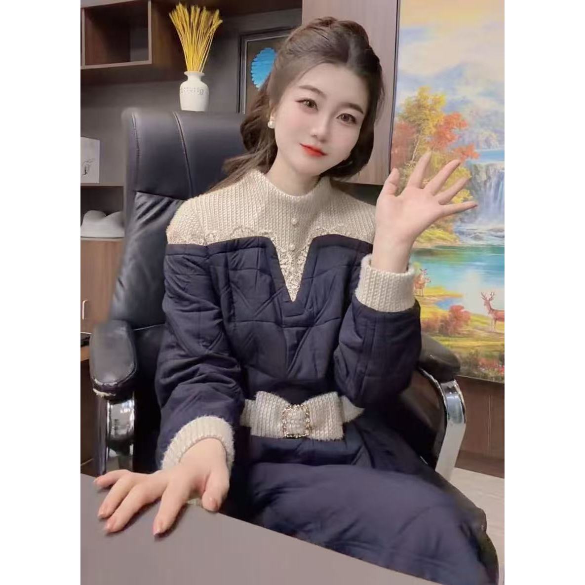 『暮色晚风M』设计显瘦百搭时尚 套装65152