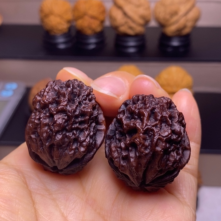 把件文玩核桃麒麟地闷57