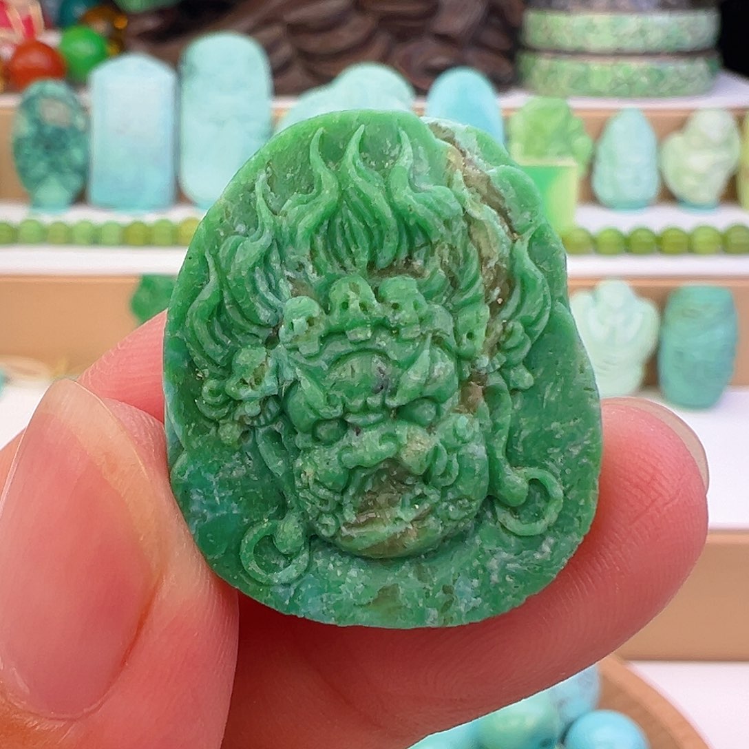 未镶嵌绿松石项链