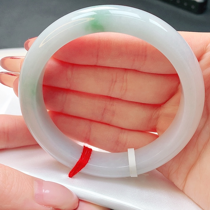 翡翠手镯未镶嵌61正圈