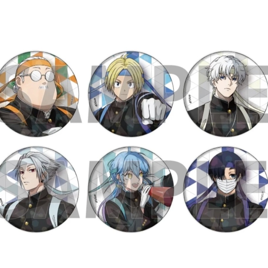 【日谷】坂本日常eeo应援团系列徽章盲盒（代拆）