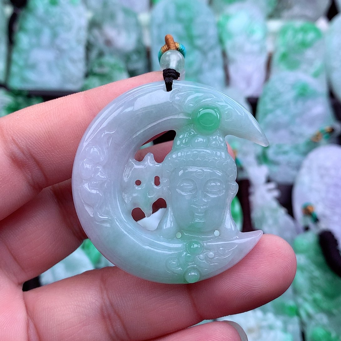 翡翠吊坠(不含链)未镶嵌