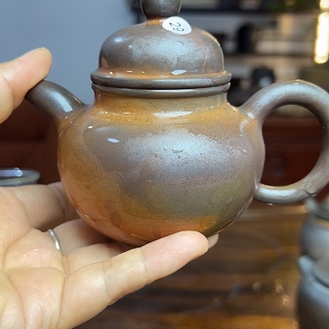 宏***承戬谷龙窑柴烧茶壶29