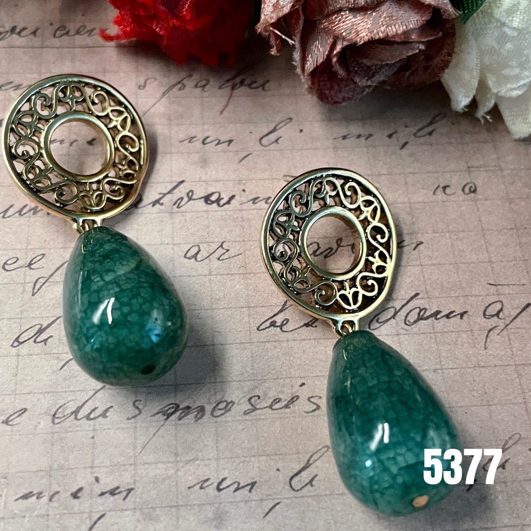 铜合金耳饰 设计师款耳饰-5377宫廷风古风小众精致高级感设计师