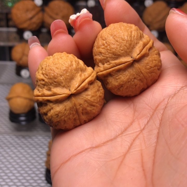 橄榄核把件5满天星三楞