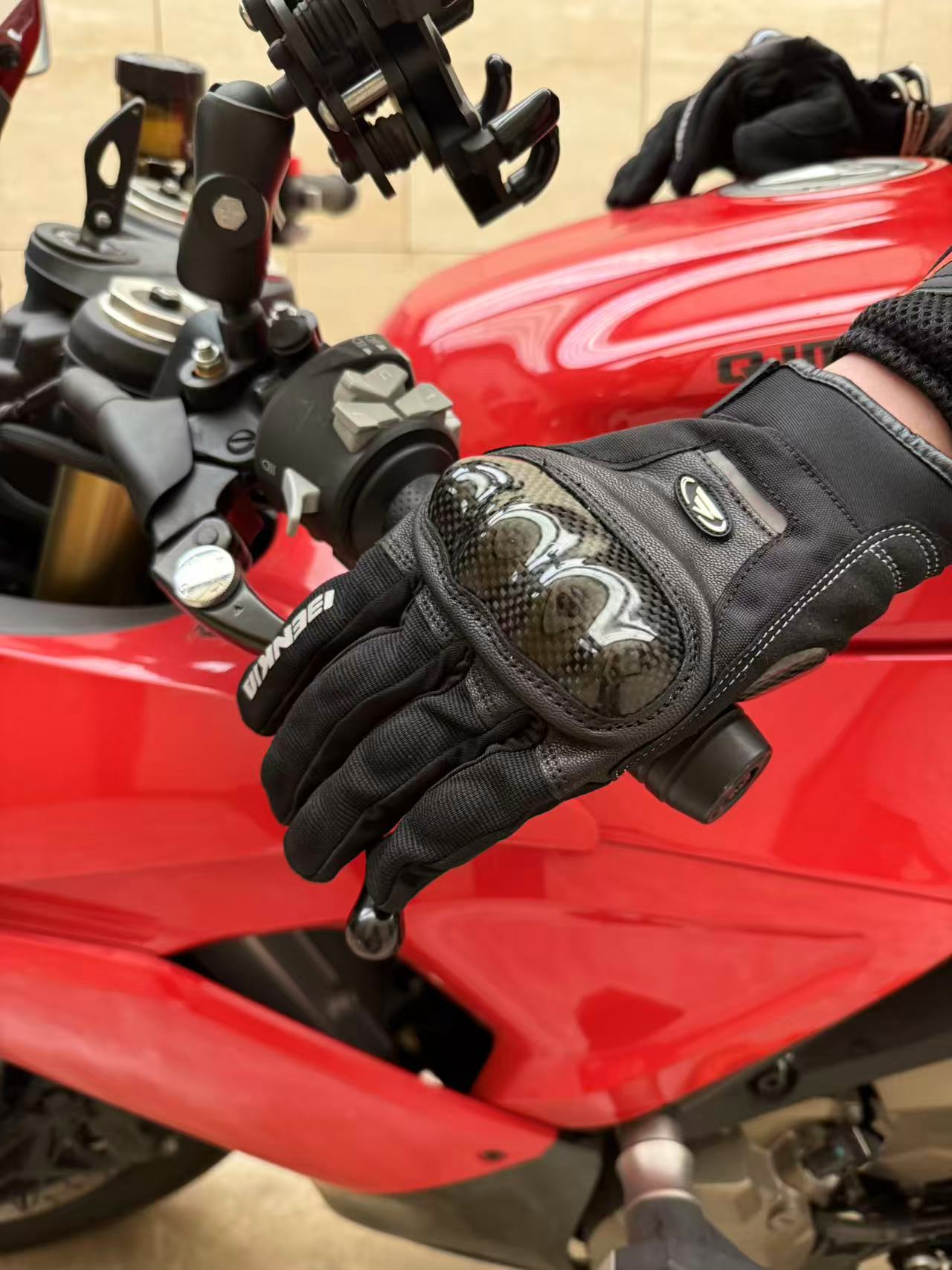 BENKIA HDFGK113碳纤维羊皮手套