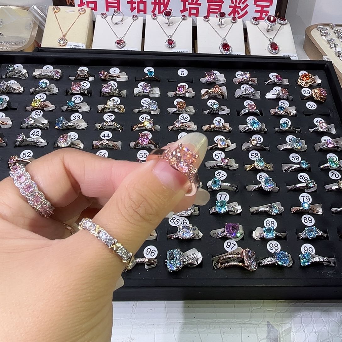 莫桑石非金属SH K枚方枕帕拉恰冰花两卡-15