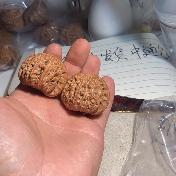 文玩核桃把件云*月核桃