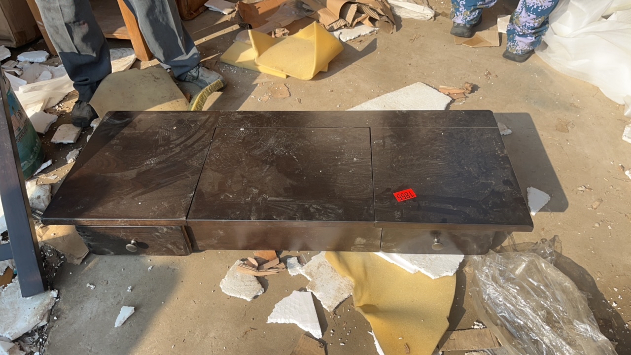 化妆桌120×45×75水曲柳瑕疵无售后孙1855