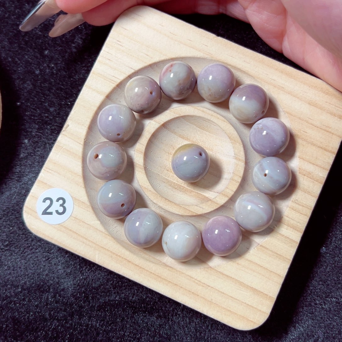 石英质玉手链未镶嵌晶*7