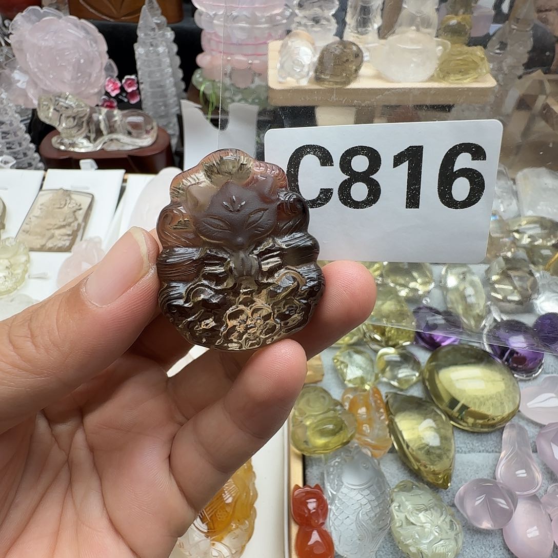 L***8未镶嵌颈饰水晶水晶816