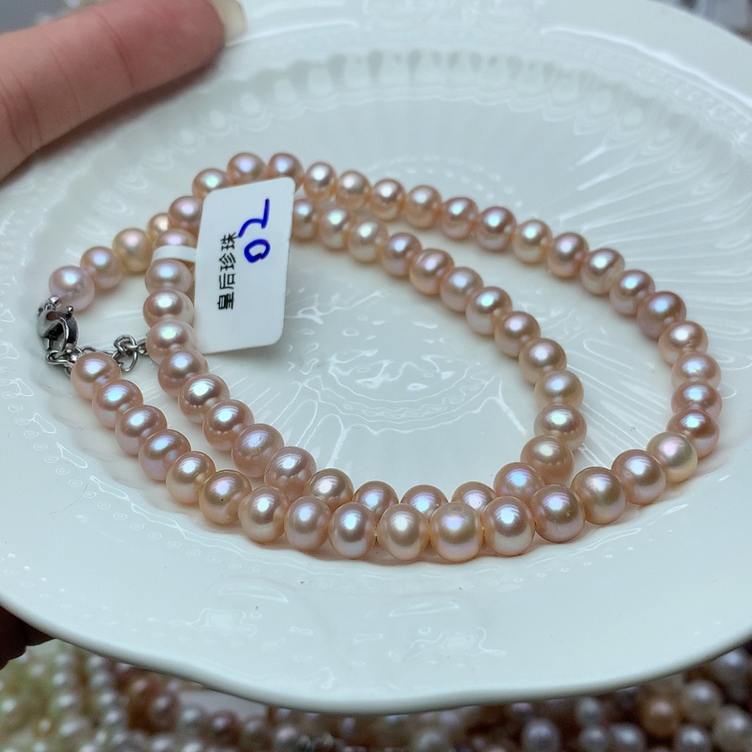 淡水珍珠6-7未镶嵌n11项链