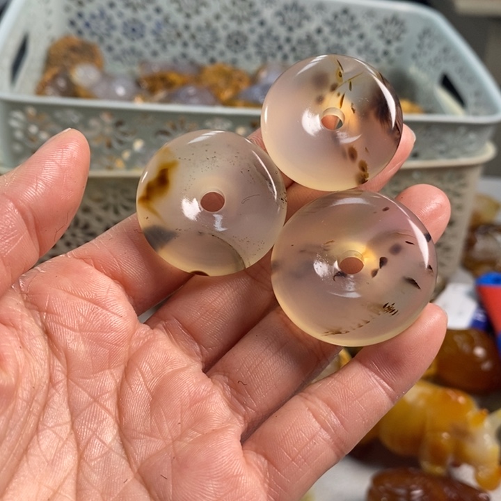 玛瑙/玉髓吊坠(不含链)未镶嵌