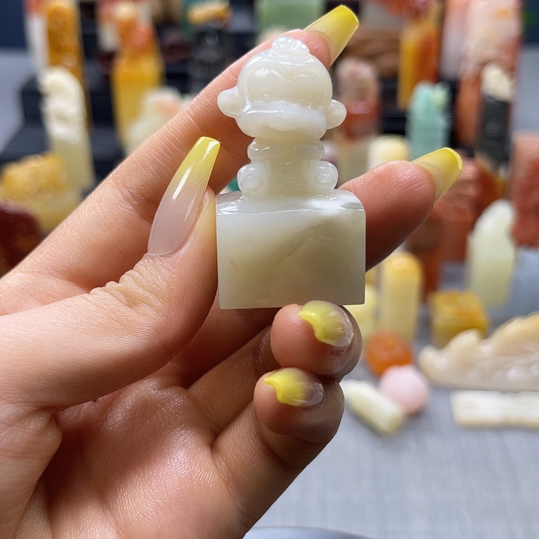 寿山石印石包邮包刻5191