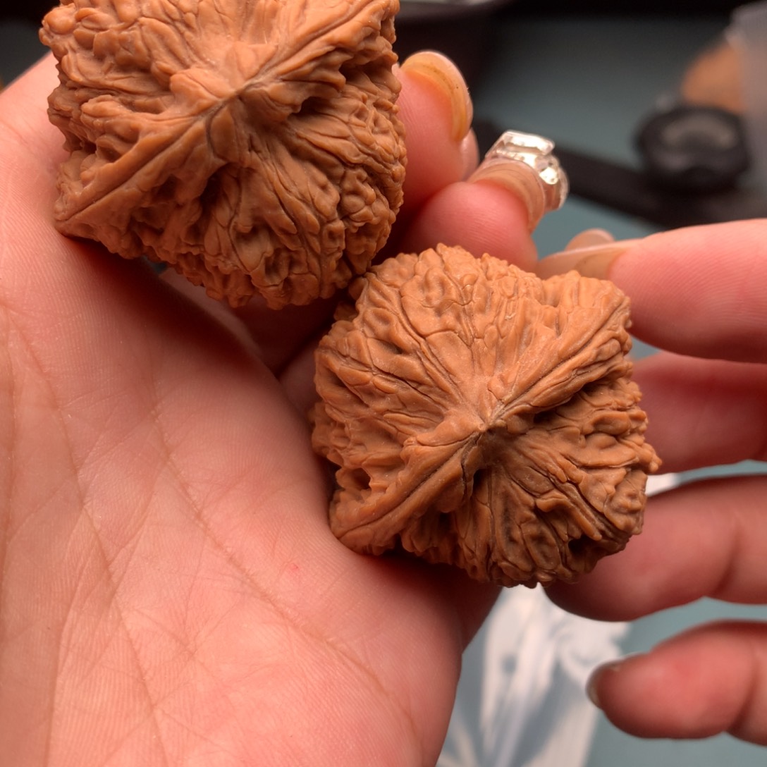 文玩核桃把件老*南疆35