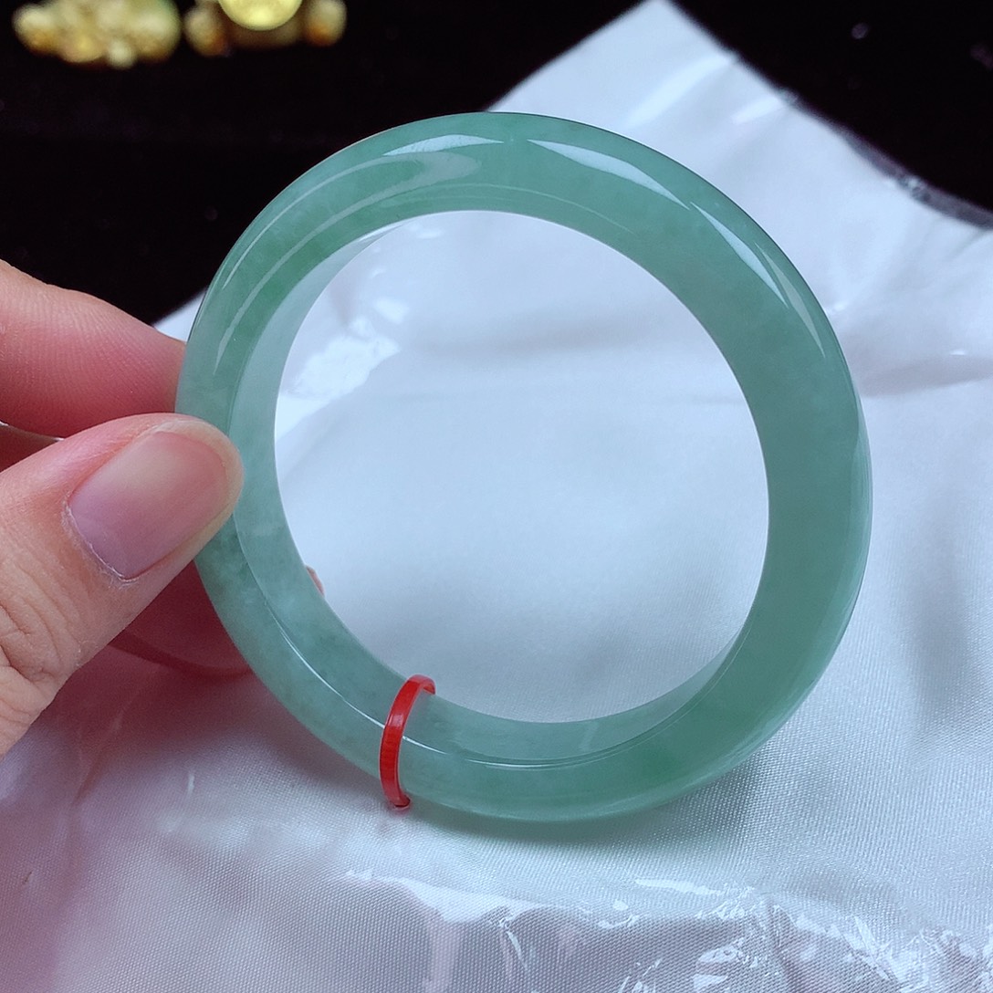 未镶嵌手镯翡翠55圈