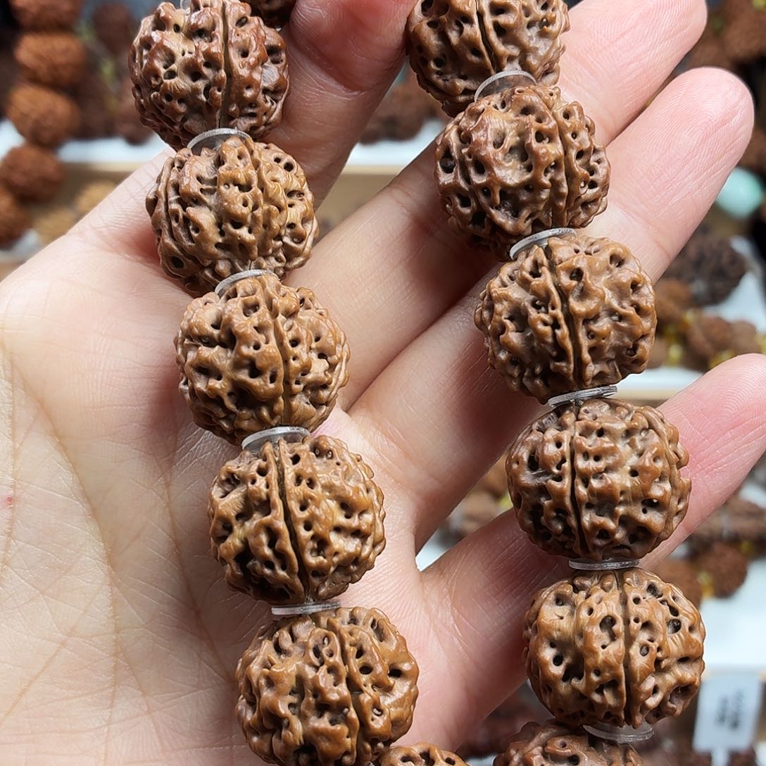上***南手串金刚菩提稀有精品老安娜