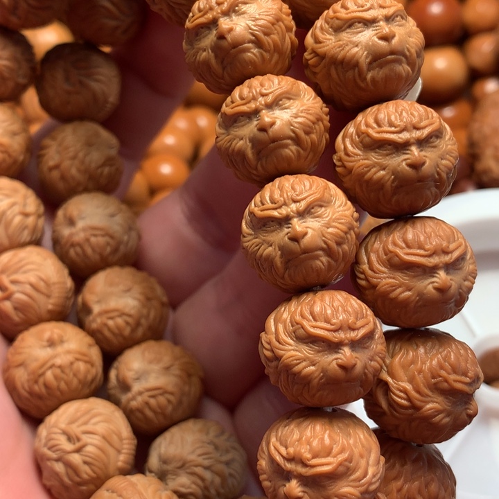 【闪购商品】猴头核桃手串爱****室悟空