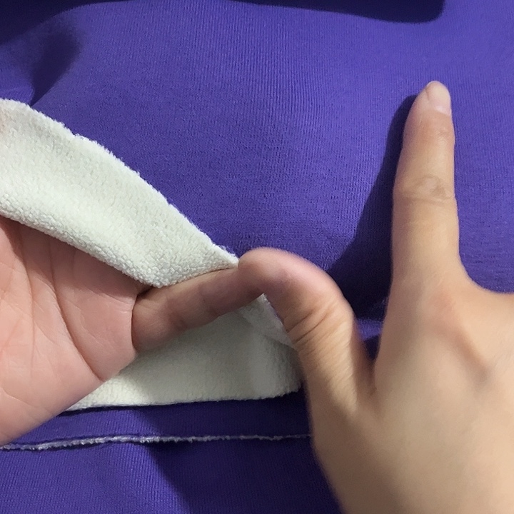 紫色奥粒绒1.8×2米长带螺纹