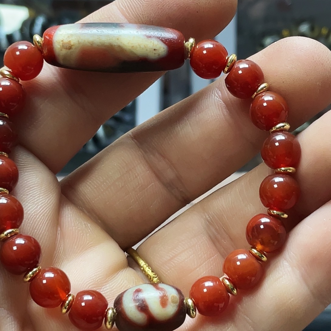 玛瑙/玉髓未镶嵌多样性发一条