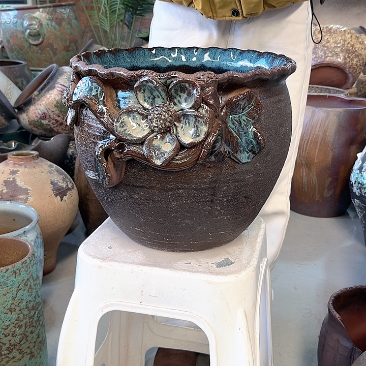 正品口30高30花盆无孔