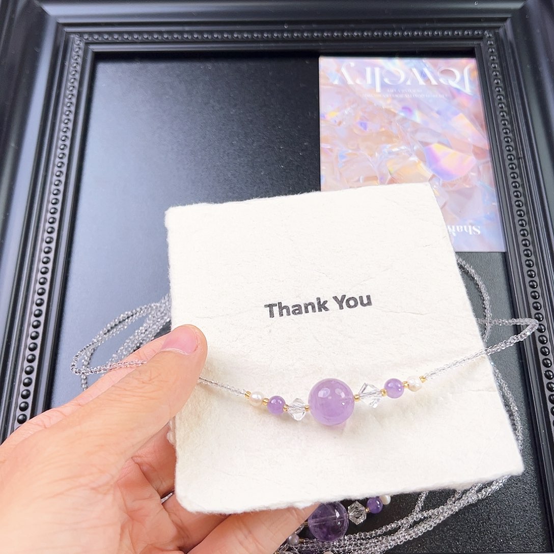 水晶手链未镶嵌紫水晶