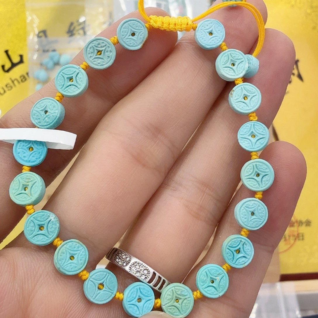 绿松石未镶嵌配饰