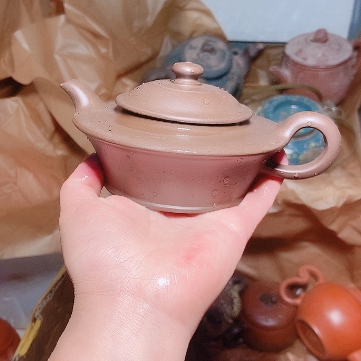 紫砂茶杯宜兴紫砂手工制作