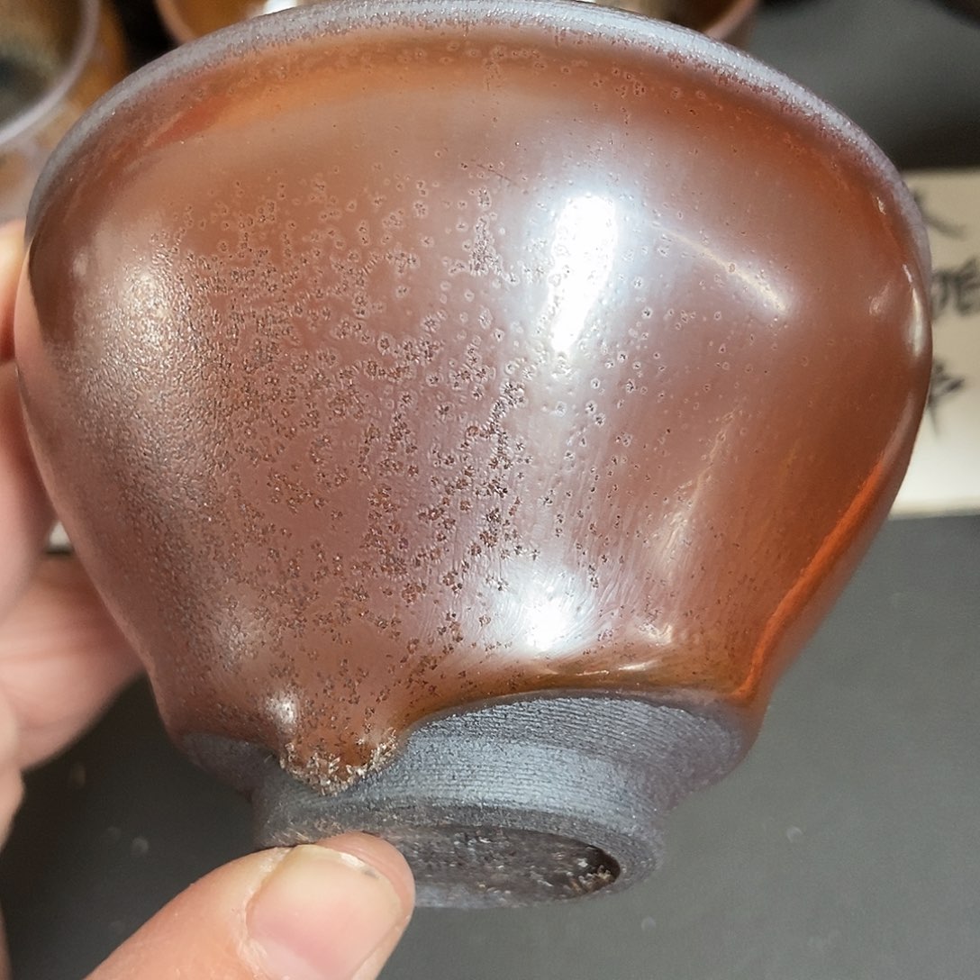 茶盏884 建盏磨底微瑕