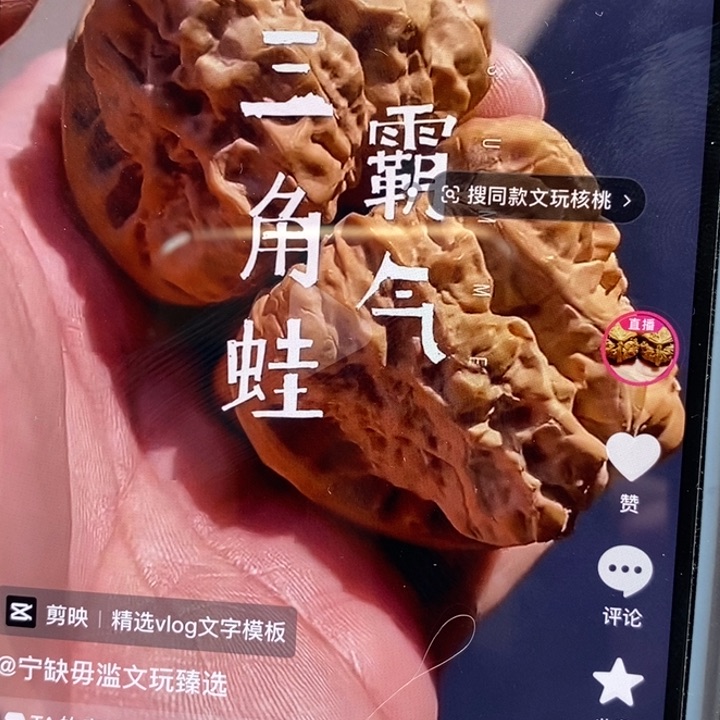 文玩核桃把件小**?核桃