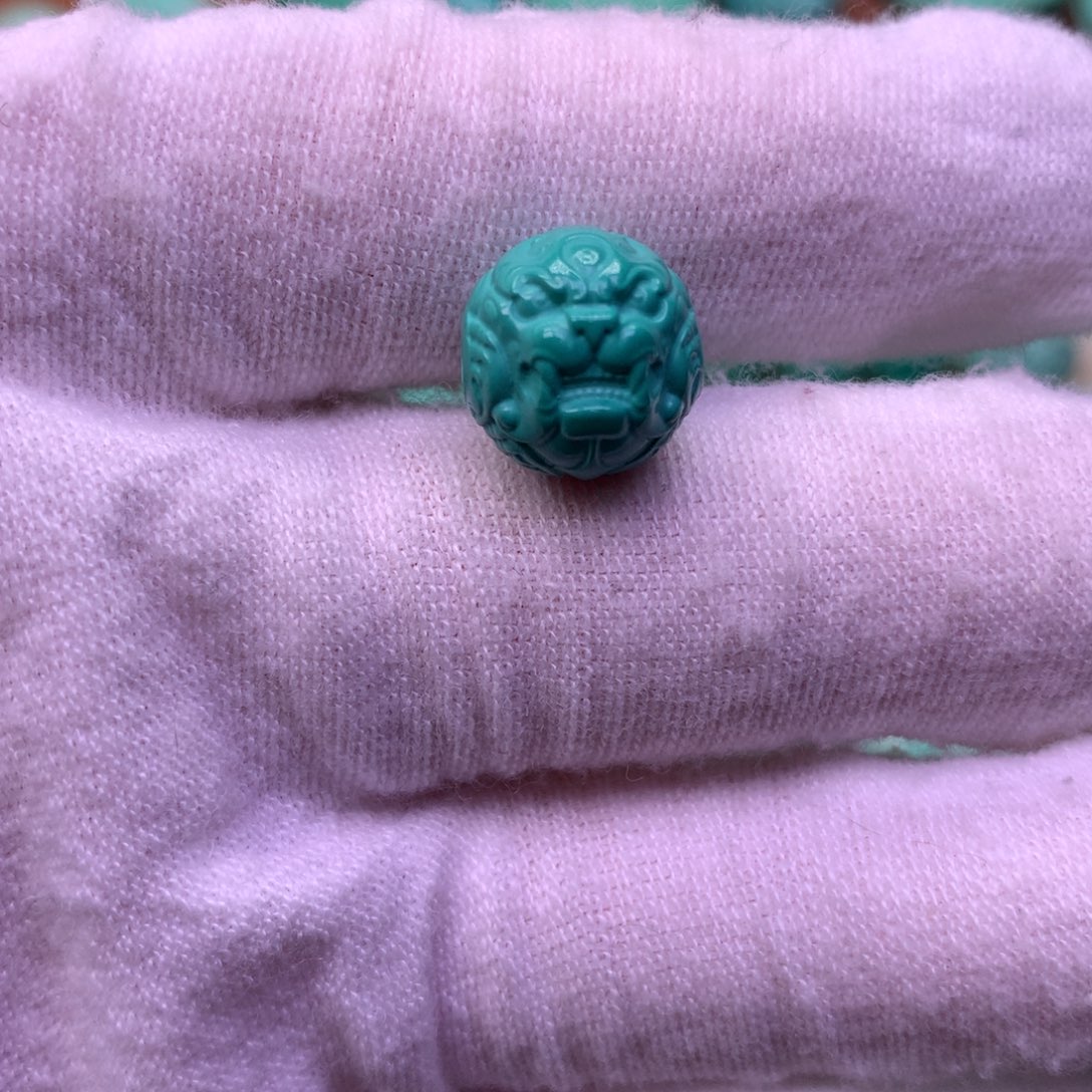 刘***r原生态散珠配珠貔貅卡11.5