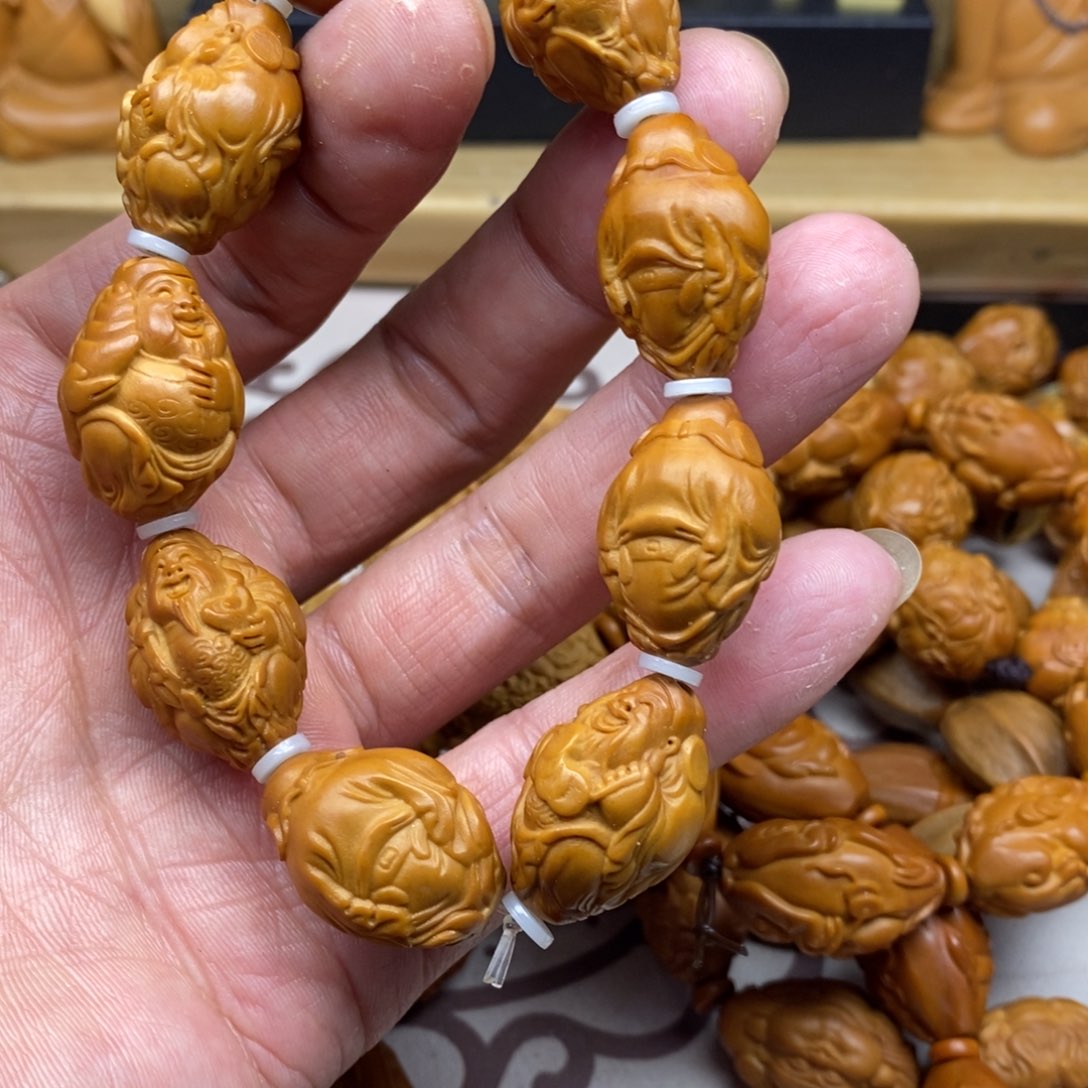 橄榄核手串/手链橄榄核雕桥