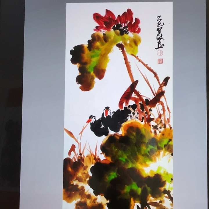 国画张圣敏先生纯手绘作品