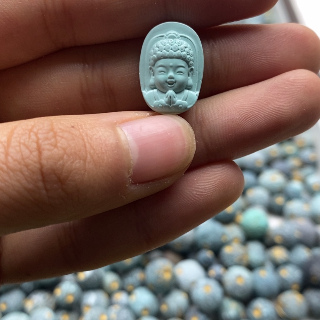 绿松石未镶嵌配饰