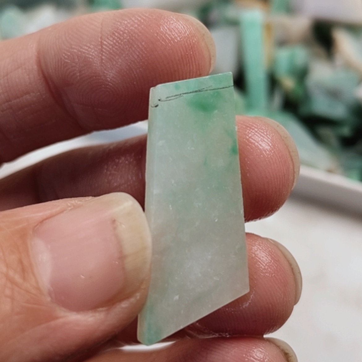 【闪购商品】翡翠颈饰未镶嵌A货