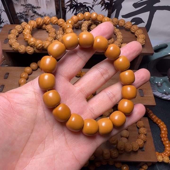 猴头核桃手串老型