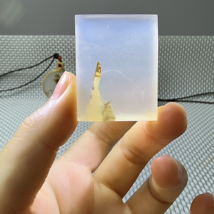 玛瑙/玉髓未镶嵌吊坠(不含链)