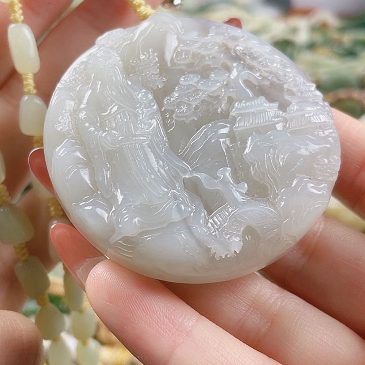 未镶嵌和田玉挂件