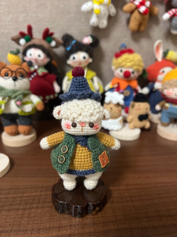 手工钩织成品摆件直播间选款