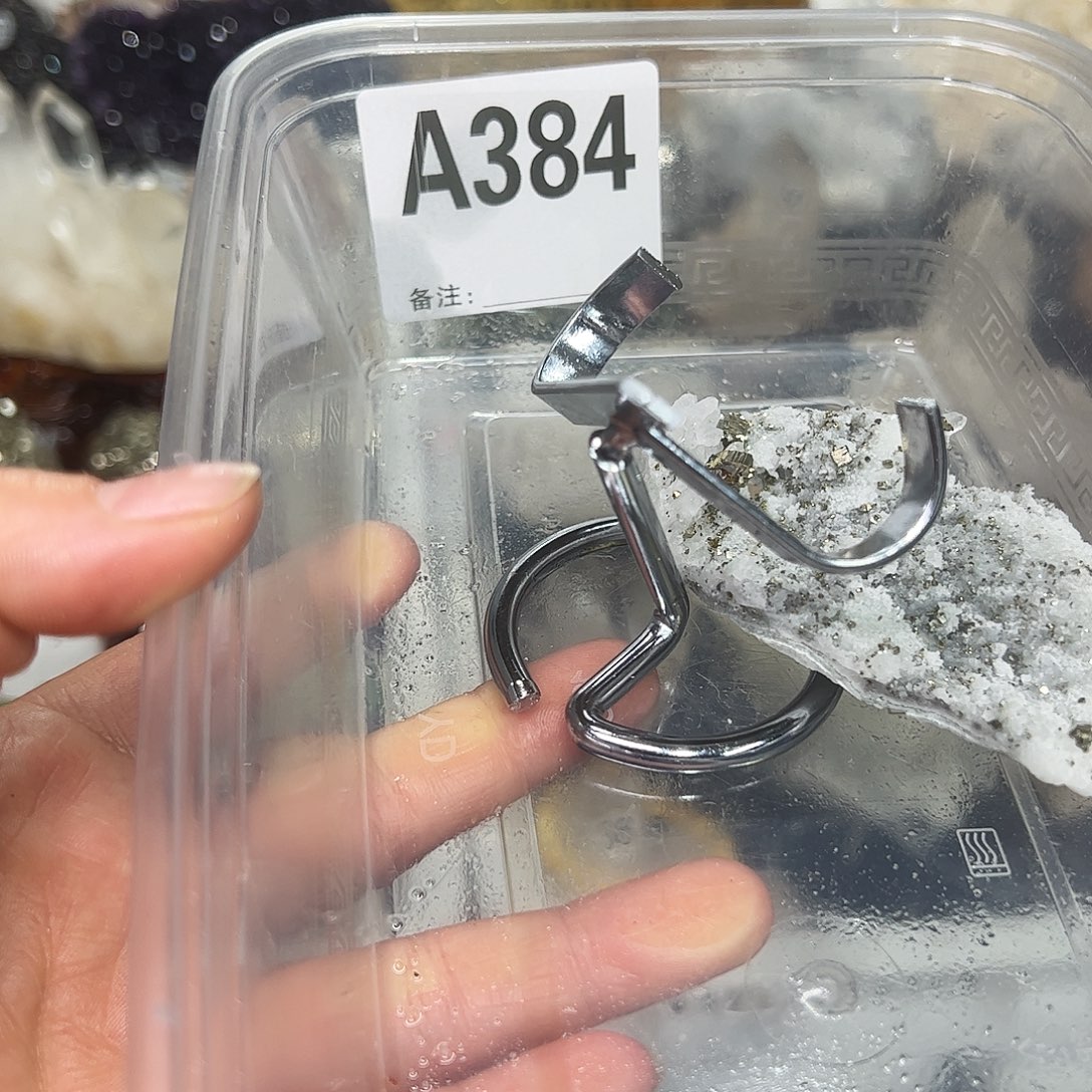 漂***子紫晶银S925镶嵌珠宝半成品
