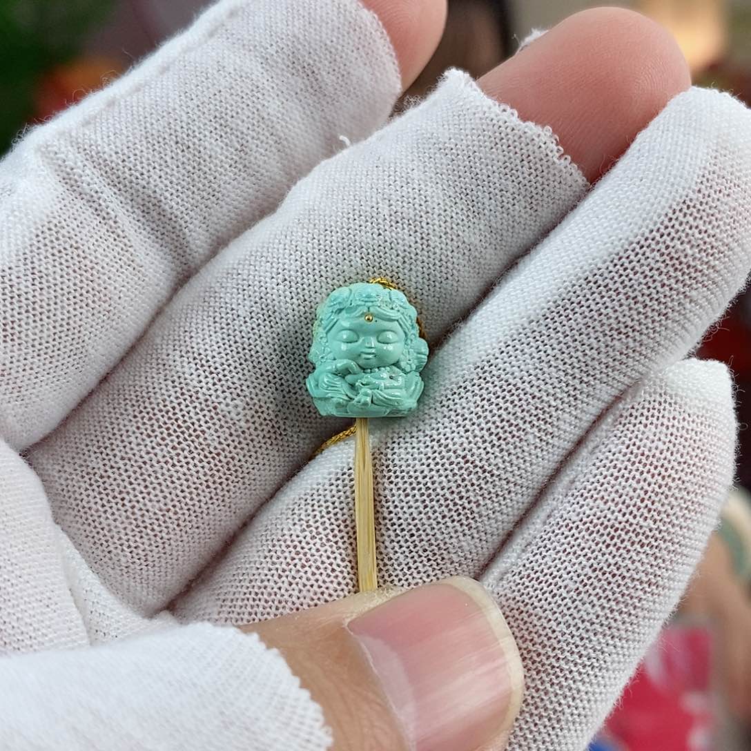 绿松石珠宝奇石未镶嵌