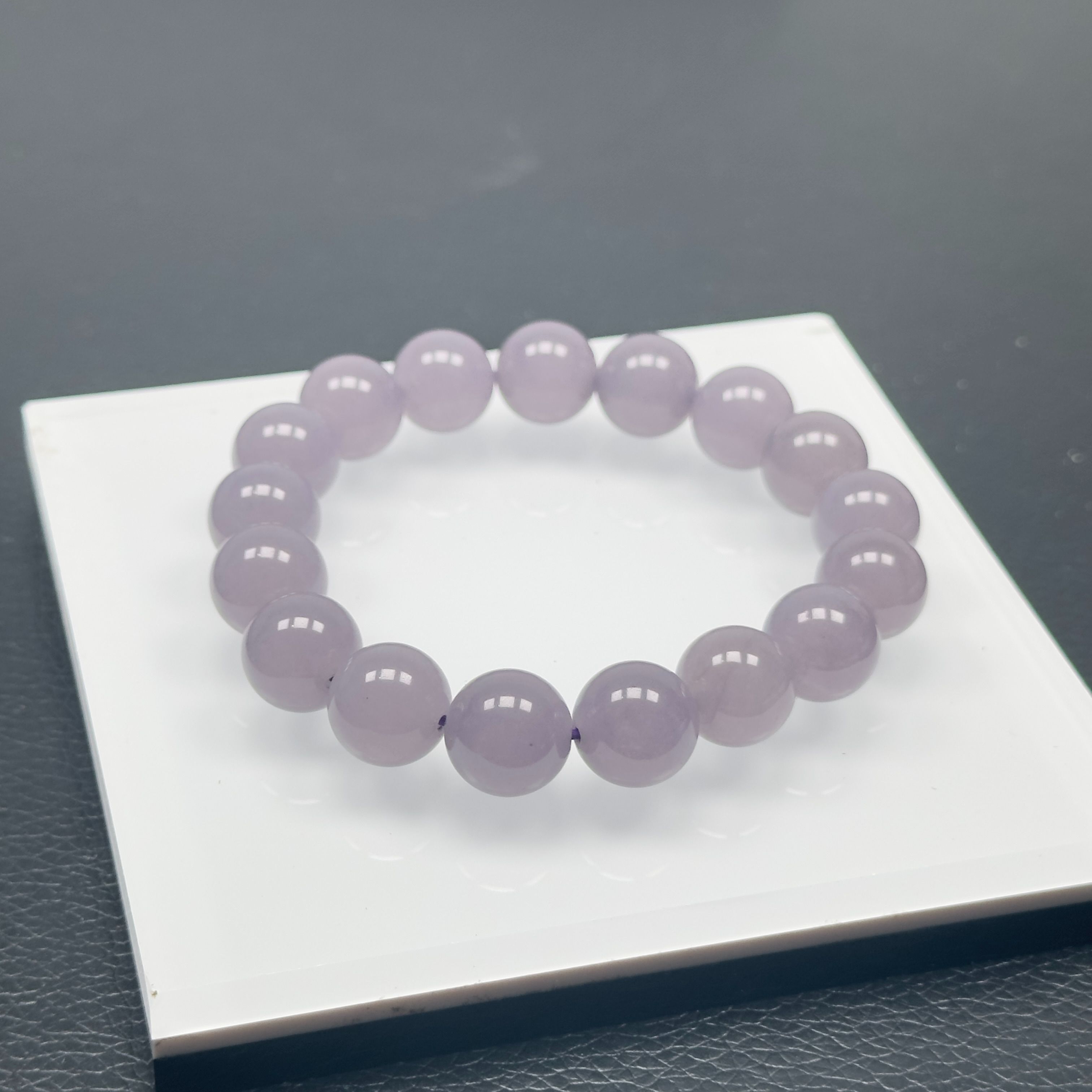 时尚烟紫色卡12m手串－A2001