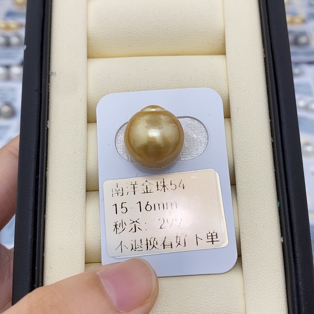 阿***猪海水珍珠耳饰未镶嵌