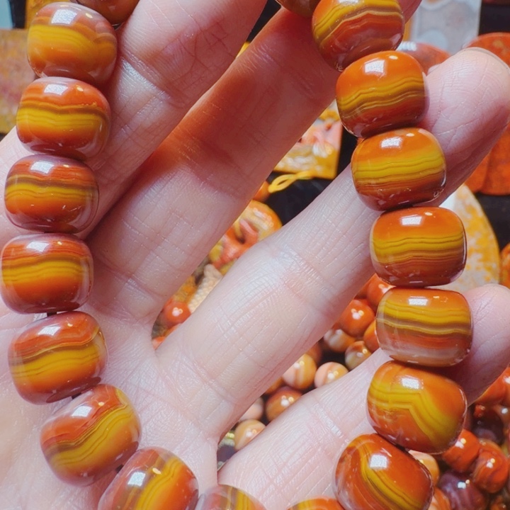 玛瑙/玉髓未镶嵌手链