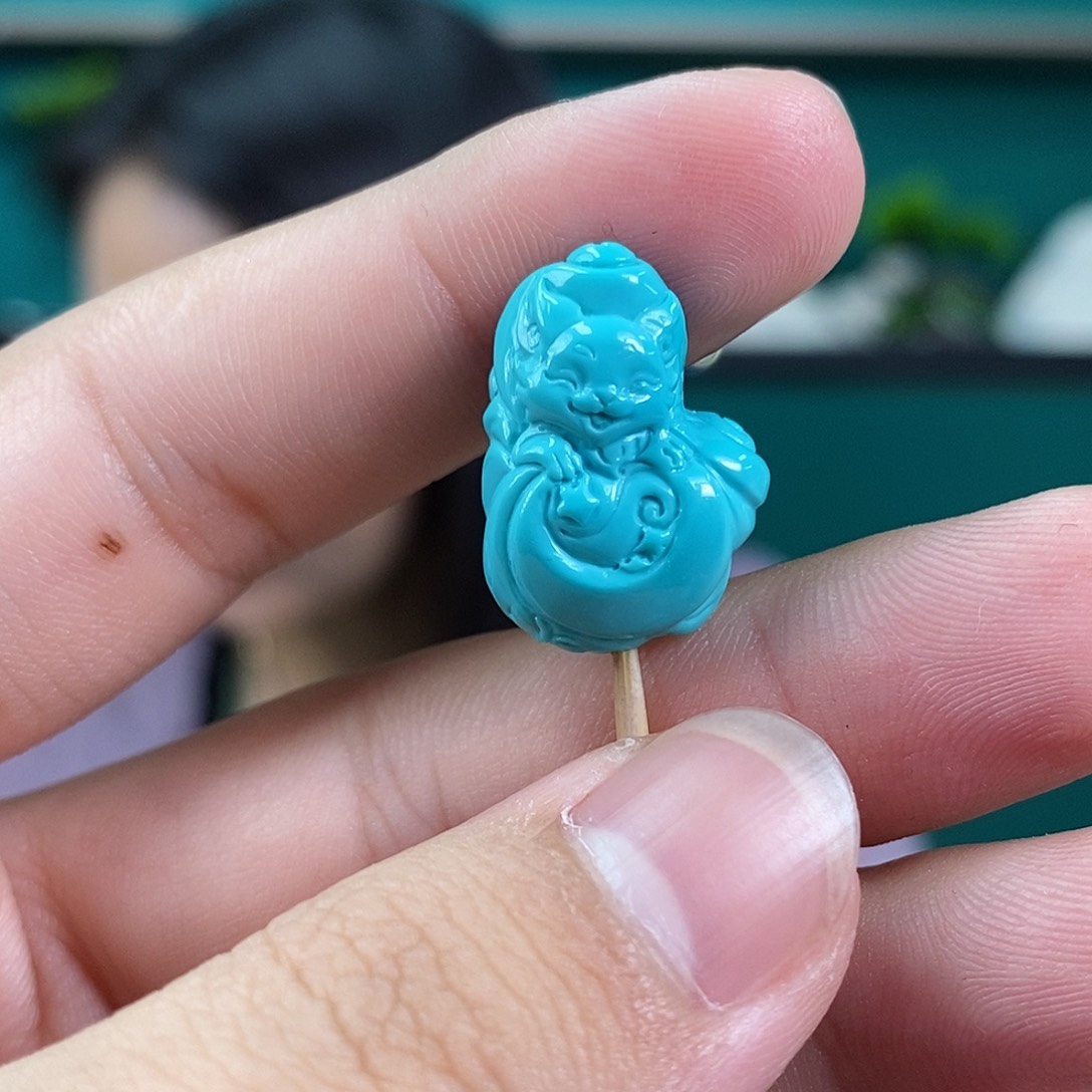 绿松石珠宝奇石未镶嵌