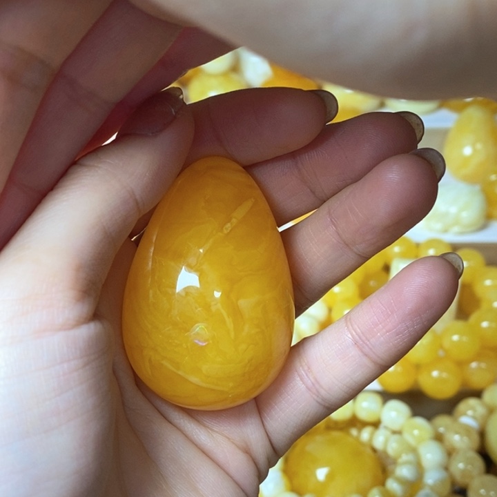 琥珀未镶嵌手链天然无优化琥珀蜜蜡